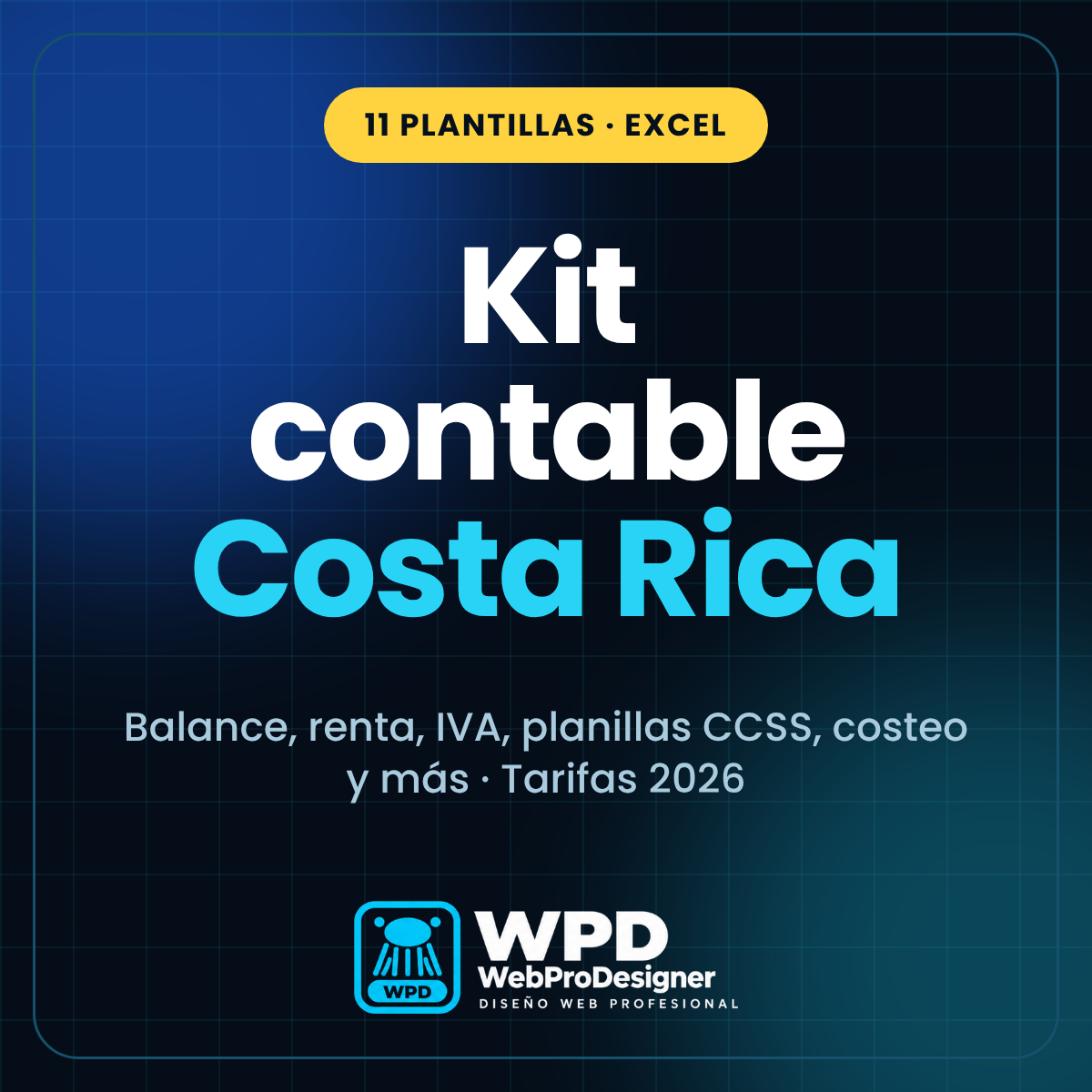 Portada del Kit Contable Costa Rica 2026